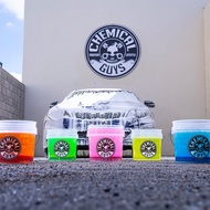 Chemical Guys HEAVY DUTY ULTRA CLEAR DETAILING BUCKET, 4.5 GAL