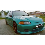 HONDA CIVIC EG6 EG9 BUMPER CWEST EG FIBER SR3 SR4 #MOMOKVTEC