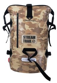 Stream Trail - Dry Tank 40L Camo Waterproof Backpack กระเป๋าเป้กันน้ำ
