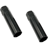 AUCELI 6 Point Spline Lug Nuts Key Tuner Socket Tool - Automotive Wheel Lock Removal Kit with 3/4” &