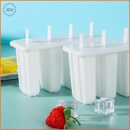 [LS] 4 Cell Ice Cream Popsicle Mold DIY Ice Cream Machine Homemade Ice Box Summer Children Ice-lolly