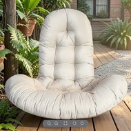 Swing Cushion Solid Color Large Rattan Chair Cushion Chlorophytum Hanging Basket Cushion Courtyard C