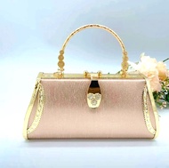 กระเป๋าคลัชท์ กระเป๋าถือ  🅱 CLUTCH BAGS CK- 🅱 สำหรับออกงาน วัสดุอลูมิเนียม+ผ้าไหมCK 🔷พร้อมส่งทันที✅