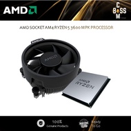 *ORIGINAL* AMD SOCKET AM4 RYZEN 5 3600 MPK PROCESSOR ( 100-100000031MPK )