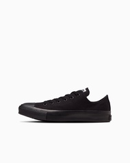 日本限定 Converse CANVAS ALL STAR OX 低筒 基本定番款 黑色 全黑/ 22 cm