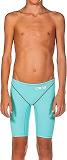 arena Powerskin ST 2.0 Boy's Jammers Youth Racing Swimsuit, Aquamarine, 22