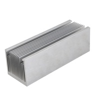 (IOTC) 1 Piece Radiator Dense 14 Tooth Heat Sink As Shown Aluminum for Power Amplifier Heater Computer Water Cooling System