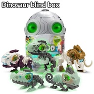 Biopod กล่องไดโนเสาร์ต่อกันแบบทำมือชุดของเล่นของเล่นแบบสุ่มไข่ไดโนเสาร์เครื่องฉายโปรเจคเตอร์ Jurassic World สำหรับเป็นของขวัญวันเกิดของเด็ก