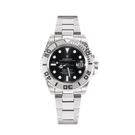 Sarwoo Mens Automatic Mechanical Watch Luxury Blue Needle Grey Face Silicone สายคล้อง Yacht Imported