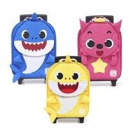 Pinkfong Baby Shark Kids Softside Carry-On Spinner Luggage - 13-Inch
