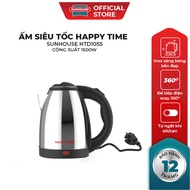 [SVIP] SUNHOUSE Happy Time HTD1055 1.5L electric kettle - Automatically shuts off when water boils o