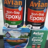 AVIAN NON-SAG EPOXY GLUE 2 COMPONENTS (1600 GRAM X 2 KLG)