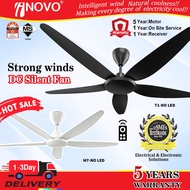 ✨NEW✨INOVO 54/56 DC motor ceiling fan 16speed  5 Blades ABS Remote control kipas syling