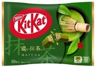 Kit Kat - 日版 KITKAT 迷你特濃抹茶朱古力威化10枚入 124g (平行進口)