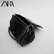 ZARA rock style flap shoulder bag