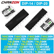 10PCS MOTOR DRIVER IC TL074 74LS04 74HC14 74HC CD4011 LM339 74LS08 74LS00 74LS02 74HC08 TL074CN CD40