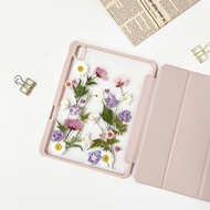 甜蜜花園手工押花iPad外殼 iPad Air 11寸 13寸 iPad Pro 11寸13