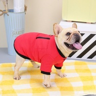DADAGOU Dog Clothes Dog Christmas Clothes for French Bulldog Autumn and Winter Style Abrasionproof C