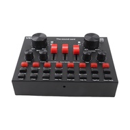 Multi-functional Live Sound Card BM800 Microphone Set Audio Recording Equipments (Pink & Silver)