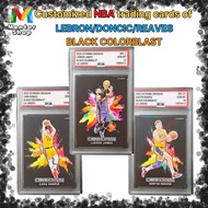 [Mentor Shop] ✨ LeBron James Luka Doncic Austin Reaves Black Colorblast Custom NBA Card Set ✨