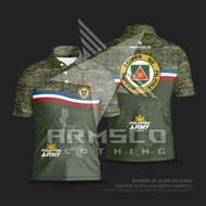 Army V2 Tactical Polo Shirt Full Sublimation