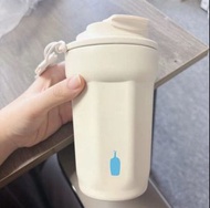 blue bottle小藍瓶水杯陶瓷內膽密封戶外車載保溫杯咖啡杯馬克杯送禮