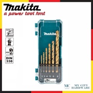 Makita 6pcs Metal HSS TIN Drill Bit Set D-72833