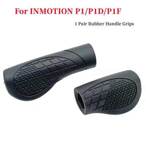 1 Pair Rubber Handle Grips for INMOTION P1/P1D/P1F Electric Bicycle P1 Series Handlebar Grips Anti-s