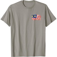 3D Malaysian flag T-shirt Malaysia T-shirt Malaysia womens T-shirt