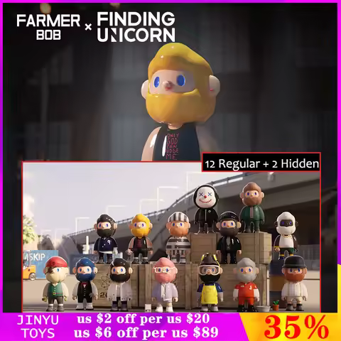 Original F.UN Farmer Bob Fact or Opinion Series Random Blind Box Toys Kawaii Anime Action Figures Mo