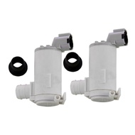 【AFEIDONG】 2pcs Windshield Washer Pump Motor Front Rear For Nissan Patrol Gu Y61 1998-2004 Iv 4