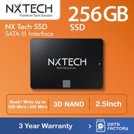 Ssd NXTECH 256GB 2.5''INCH SATA III 6GB / s (R W Up to 520 / 450MB /s) SOLID STATE DRIVE