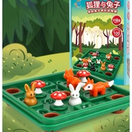 ✨NEW Version✨Jumping Rabbits Smart Games Preschool Puzzle Board Games IQ Games for Children Kids Tod