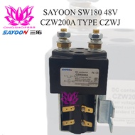Sayoon Contactor SW180 48V 200A Type CZWJ 200A not Albright Contactor
