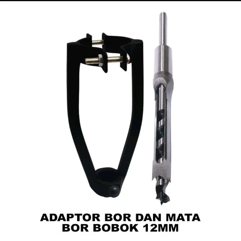 Adaptor bor bobok kayu pahat kayu persegi