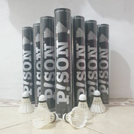 PASON 2in1 Badminton Shuttlecock, 12 Speed 78 - 2 Layer Class A Badminton Shuttlecock, Durable & Sta