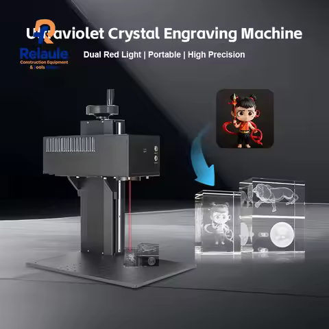 3D Crystal Laser Subsurface Engraving Machine for Glass Crystal Acrylic Cube Ball Photo Projects Inn
