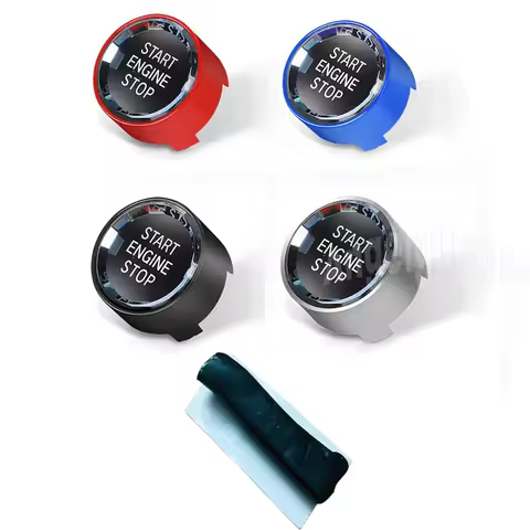Car Styling ENGINE START STOP Switch Button Sticker For BMW 1 2 3 4 5 6 7 Series F20 F21 F22 F23 F30