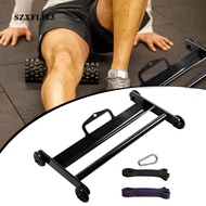 Perfeclan Glute Ham Glider Tools with 2 Resistance Webbing Fitness Exercise Wheel Ab Glider Machine 