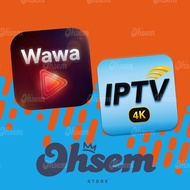 WAWA TV / MYIPTV4K / IPTV4K | RENEW TOPUP LANGGANAN RELOAD WAWA MYIPTV 4K WAWA IPTV 4K MY