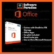 Microsoft M365 with 1TB OneDrive Storage (Own Microsoft Account)