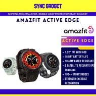 AMAZFIT Active Edge [AI Health Coach for Gym I 5 Satellites GPS I Stylish Rugged Sport & Fitness D