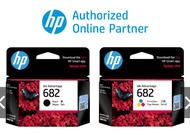 HP 682 Ink Cartridges HP DeskJet 2336/2777/2776/2875 - Black/Color