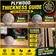 5mm plywood 10mm plywood 18mm plywood CUSTOM CUT 1020