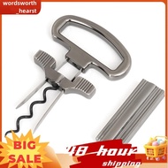 Two Prong Cork Puller Wine Opener Extractor for Old Fragile Vintage Bottle Accessory Two Prong Corks