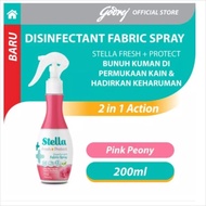 Stella Fresh &amp; Protect Fabric Spray PINK PEONY 200 + 45 ML - 245 ML