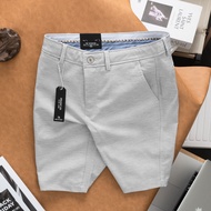 RSASTEWAWTE Quần short nam Quần short kaki nam mềm mịn dày dặn không nhăn form regular fit - Braver