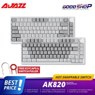 AJAZZ AK820 Dual Tone 75% Hotswappable Keyboard With Gasket Mount