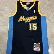 Authentic and exquisite men's Denver Nuggets Carmelo Anthony Mitchell Ness 2006-07 hardwood classic 