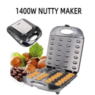 เครื่องทำขนมไข่ Electric Nut Cake Maker เครื่องทำวาฟเเฟิลวอลนัท เครื่องทำโดนัทไข่ เตาอบขนมไข่